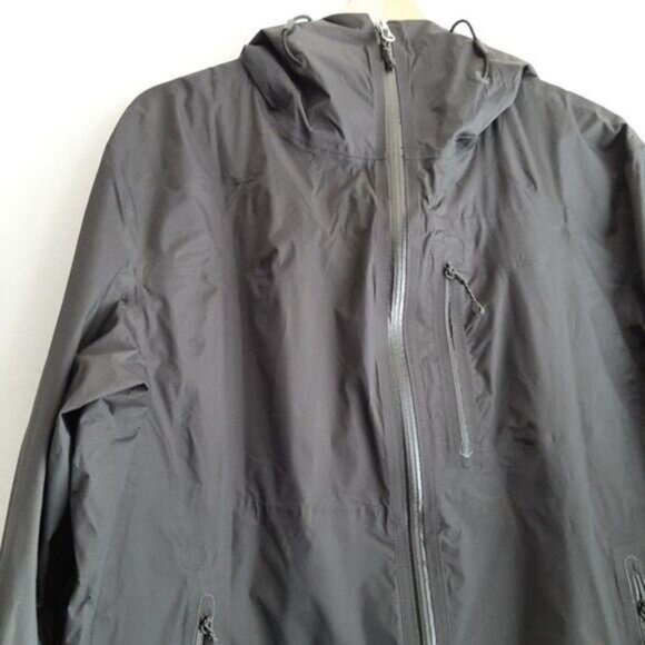 FIRST ASCENT Eddie Bauer Mountaineering Windbreaker Shell Hoodie Jacket Sz XL - Picture 6 of 13